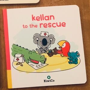 3/20💕 Kellan to the Rescue book for kids kiwi Crates